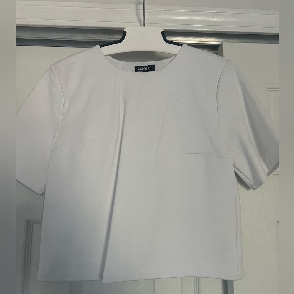 Express pleated top